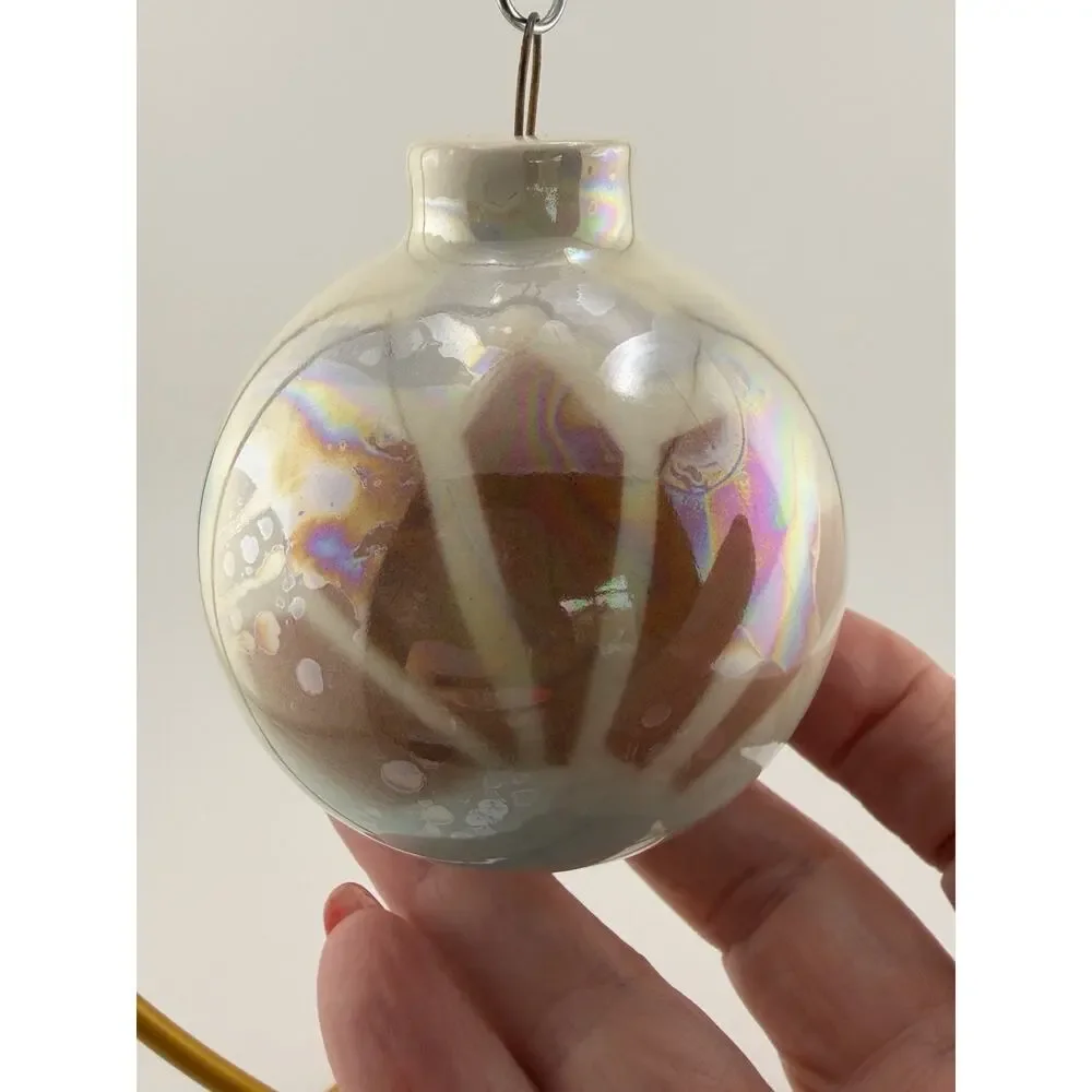Hand Blown Iridescent 